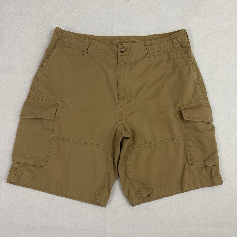 Polo Ralph Lauren Cargo Shorts Mens 36 Khaki Relaxed Fit Cotton Utility